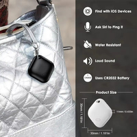 Universal Find My Tag Berfungsi dengan IOS Android, Pencari Kunci Tas & Koper MFi, Perangkat Pelacak GPS untuk Apple, Dapat Digunakan Secara Global