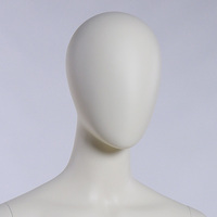 Mannequin de couture en fibre de verre, corps entier, avec tête, support de présentation, base en métal, modèle de vêtement durable, vitrine de magasin de mode