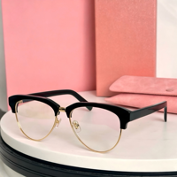 Lunettes de soleil unisexes uniques à monture intégrale, style sourcil carré, dégradé doré, verres PC, protection UV400, polyvalentes, style coréen