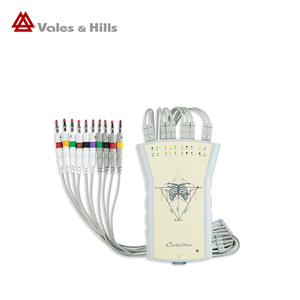 Trung Quốc bán buôn Nhà cung cấp xách tay <span class=keywords><strong>12</strong></span> kênh <span class=keywords><strong>ECG</strong></span> ekg máy tính PC USB điện tâm đồ thiết bị với <span class=keywords><strong>CE</strong></span> - Product Image 2