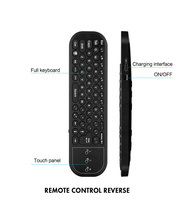 Awireless G60S Pro BT télécommande vocale 2.4G sans fil Air souris Gyroscope IR apprentissage Smart TV clavier pour projecteur TV