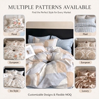 Ensemble de linge de lit 100 % coton personnalisé OEM ODM, housse de couette, drap plat, taie d'oreiller pour dortoir étudiant, vente en gros