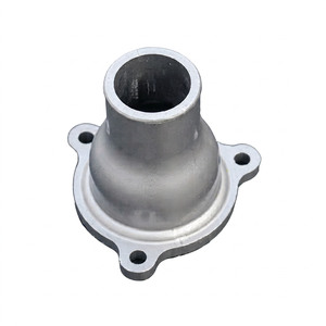 Componente de aluminio fundido a presión con superficie arenada - Product Image 1