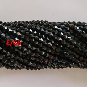 Cuentas Sueltas Bicónicas de 3mm, Cuentas de Cristal, Cuentas de Vidrio para Joyería y Fabricación de Bolsos - Product Image 3