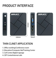 El Mejor PC Thin Client de 2024, G9 de Cuatro Núcleos a 2.0 GHz, RAM de 2 GB/FLASH de 16 GB, 10.6/VMware/Citrix/Spice Protocol HD 1080P, WIFI de Doble Banda