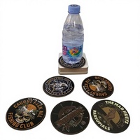 Sous-verres en papier personnalisés, écologiques, absorbants, avec motifs de dessins animés en couleur, pour le bureau, l'hôtel, les tasses à thé, les tasses à bière