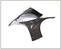 Guardabarros Delantero de Fibra de Carbono Real para Automóvil, Guardabarros Perforado para BMW Serie 2 M2 F87 2016+, Estilo Deportivo Mejorado