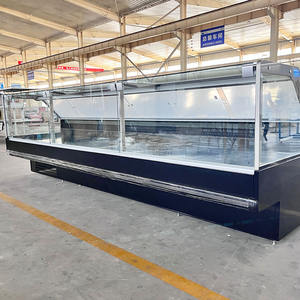 <span class=keywords><strong>Vitrine</strong></span> réfrigérée plate en verre pour supermarché, utilisée comme comptoir de service - Product Image 5