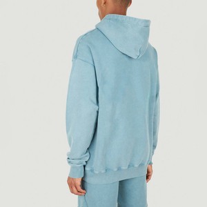 Ensemble de survêtement en coton pour homme, sweat à capuche et short, streetwear décontracté - Product Image 6