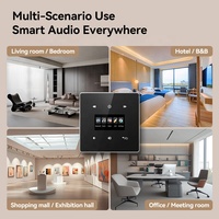 Système audio pour chambre d'hôtel 86E BT avec musique d'accueil personnalisée et fonction de mémoire de mise hors tension pour les chambres d'hôtel