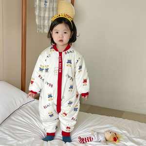 Gigoteuse pour bébé OEM/personnalisée, de haute qualité, super douce, fermeture éclair, sac de couchage pour bébé d'hiver, respirant, écologique - Product Image 4