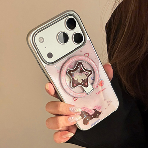 Funda Rosa Mate de TPU <span class=keywords><strong>Dream</strong></span> Pony para 13/15/16 Pro Max con Soporte Magnético y Antigolpes - Product Image 3