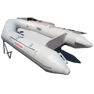 2,3 м светло-серая надувная алюминиевая лодка С килем и 1,2 мм ПВХ для летней спортивной рыбалки