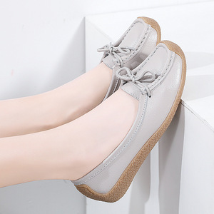 Nuovi Modelli Xuanhui: Comodi Ballerini con Tacco Basso 2cm, Mocassini Slip-on Antiscivolo per Ufficio, Lavoro e Guida, <span class=keywords><strong>Scarpe</strong></span> Piatte da <span class=keywords><strong>Donna</strong></span> - Product Image 1