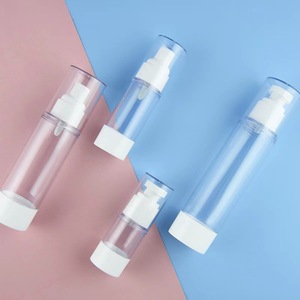 Focstar เครื่องจ่ายสำหรับเดินทางขวดพลาสติกใสเปล่าเครื่องสำอางครีมขวดสเปรย์15/30/50/100ml เติมได้ - Product Image 6