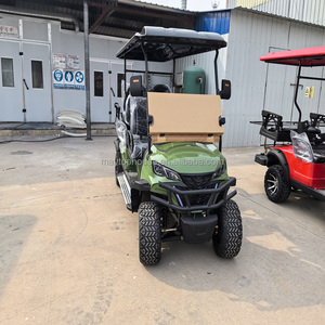 Usine nouvelle exportation chariot électrique Golf Course Club 2/<span class=keywords><strong>4</strong></span>/6/8 places voiture de tourisme tout-terrain chariot de golf électrique à énergie solaire - Product Image 3