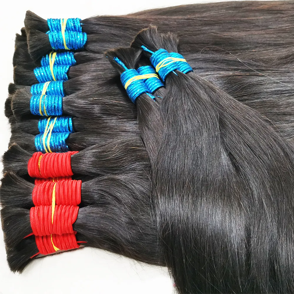 Free Ship To Brazil MaxHair Vietnam Hair Human Virgin Hair Bulk Bundle 100% Unprocessed Raw Virgin Human Hair Extensions