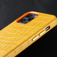 Nouvel étui de téléphone magnétique en cuir PU de luxe pour les séries 15/14/13/12