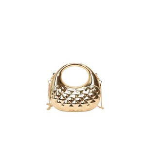 Bolsos de Mano de Lujo Brillantes de Acrílico para Mujer, Bolsos de Fiesta con Forma de Media Luna, Mini Bolsos Cruzados con Diamantes, Estilo Moderno - Product Image 5