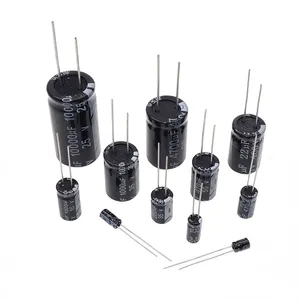 Odoelec Aluminium Elektrolytische Condensator 100Uf 100V 220Uf 63V 330Uf 50V 470Uf 50V 10*20