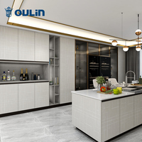 Moderne minimaliste mode Zhongdao Taiwan haute brillance armoires de cuisine personnalisation