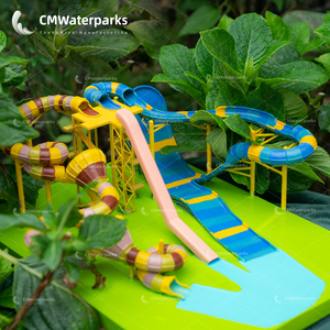 Produits commerciaux de <span class=keywords><strong>parc</strong></span> d'attractions de glissière d'eau de fibre de verre modè<span class=keywords><strong>le</strong></span> de l'équipement 3D de <span class=keywords><strong>parc</strong></span> <span class=keywords><strong>aquatique</strong></span> pour des adultes - Product Image 4