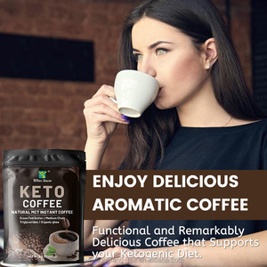 Polvo de reemplazo de comida, café KETO, vientre plano, barriga, dieta cetogénica, desintoxicación, quema de grasa, Control Delgado, pérdida de peso, café para adelgazar - Product Image 5