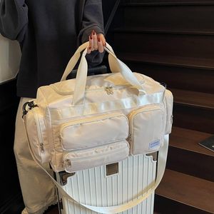 Bolsa de Viaje Deportiva Económica <span class=keywords><strong>Goya</strong></span>, Grande, Unisex, de Moda, con Cierre de Cremallera Oxford, Ligera, Transparente, Multifuncional, de 36-55L - Product Image 6
