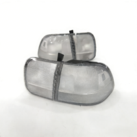 Feux arrière de haute qualité pour Honda Civic 4 portes berline 1996-1998 (entièrement transparents)