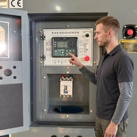 40KVA Ricardo ZH4105ZD Geräuscharmer Offener Dieselgenerator Wasserdichter Mobiler Anhänger 4 Räder DC-Start Kraftstofftank Outdoor-Stromversorgung