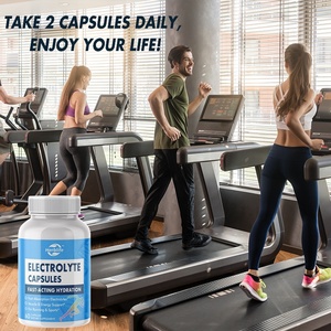 Cápsulas de Electrolitos de Marca Privada OEM, Suplemento de Electrolitos con Calcio, Vitamina D3, Nutrición Deportiva para la Resistencia, Correr - Product Image 4