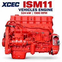 Moteur diesel à refroidissement par eau à 6 cylindres d'origine Cumins ISM11 ISM11E5 440400HP Euro V SCR pour camion