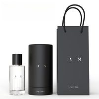 Boîte de parfum de luxe au design personnalisé, emballage en papier écologique pour parfum, tube avec insert en EVA
