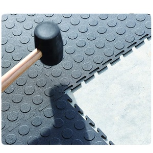 Flexible PVC Garage Tiles Industrial Design Style for Gym or Workshop/Shed with Matching Edging Accessory - Product Image 2