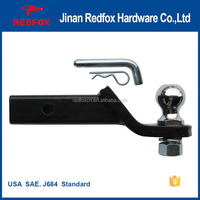 Top qualité US SAE.J684 Standard 5000lbs charge acier 2 "boule 5/8" goupille d'attelage récepteur universel barre de remorquage d'attelage
