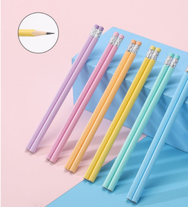 <span class=keywords><strong>Crayon</strong></span> HB Macaron, un <span class=keywords><strong>crayon</strong></span> pour les élèves du primaire en couleur bonbon avec une pointe effaçable et une poignée brillante en bois d'érable pur - Product Image 6