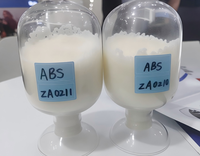 HBCS ZPC Granulés de plastique ABS vierges blancs à haute résistance, qualité injection, résine ABS 0211 pour accessoires électriques