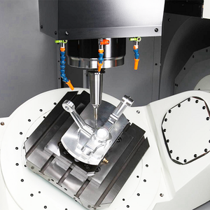 Kaierwo nguyên mẫu nhanh chóng dụng cụ quay bộ phận máy tiện 5 trục gia công CNC tấm nhôm Bìa CNC quay - Product Image 5