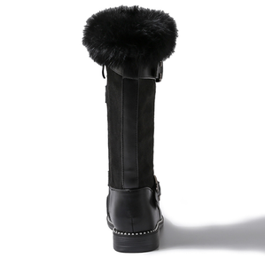 Children Over <b>Knee</b> Boots Girl Shoes <b>Knee</b> Fashion Classy Leather Children Boots Autumn and Winter Princess Girls Boots - Product Image 6