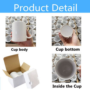 Taza de Sublimación de 11 oz, Tazas de Café Personalizadas Lisas con Logotipo para Impresión por Sublimación, Taza de Cerámica Blanca de 11 oz para Sublimación al por Mayor - Product Image 5