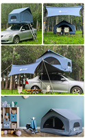 Autre tente de toit gonflable, tentes d'extérieur, coque imperméable, grande surface intérieure, anti-choc, tente de glamping OEM