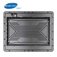 Panel PC Táctil Industrial Integrado de 10.4" TFT LCD J6412 1024 X 768 400 Cd/m2 Capacitivo Resistivo Sin Ventilador IP65 de Montaje Empotrado