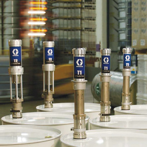 Pompe à fût Graco T2 pneumatique en acier inoxydable pour applications chimiques - Product Image 1