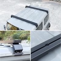JOP4X4 3/5 portes 19-24 Barre transversale de toit Porte-bagages en alliage d'aluminium Plateforme de toit pour Suzuki 4ème génération Jimny Sierra JB64 JB74 JC74
