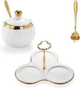 Drop Shipping Ceramic Spice <b>Jar</b> Home Seasoning Box Set Full Set of Light Luxury <b>Kitchen</b> Seasoning Bottle Salt <b>Storage</b> Bottle - Product Image 4