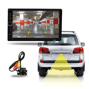 วิทยุติดรถยนต์ 7018b Autoradio 2Din ขนาด 7 นิ้ว หน้าจอสัมผัส 1080P HD ระบบ WINCE เครื่องเล่น MP5 พร้อมกล้องมองหลัง ดีไซน์ใหม่ UI ใหม่ รองรับ BT FM ISO SD USB แบบ Doble Din - Product Image 3