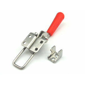 Xin Jieliang 304 Stainless Steel Locking Clamp 431 Adjustable <b>Hook</b> And Loop Quick Door <b>Bolt</b> Type Clamp For Woodworking - Product Image 3
