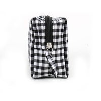 Tas Kosmetik Resleting Custom Logo Fashion, Pouch Perawatan Kulit untuk Perjalanan, Tas Makeup Cantik untuk Mengorganisir Perlengkapan Kecantikan