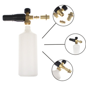 Pulvérisateur de mousse haute pression avec connecteur Niki, dégraissant léger, nettoyage à l'eau froide, bouteille de 1L - Product Image 5