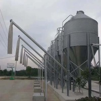 Réservoir de stockage du blé, du maïs et du blé, silos de stockage des semences, silos d'alimentation pour volailles